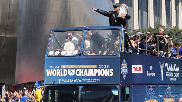 LA 다저스 선수단. 사진=게티이미지코리아