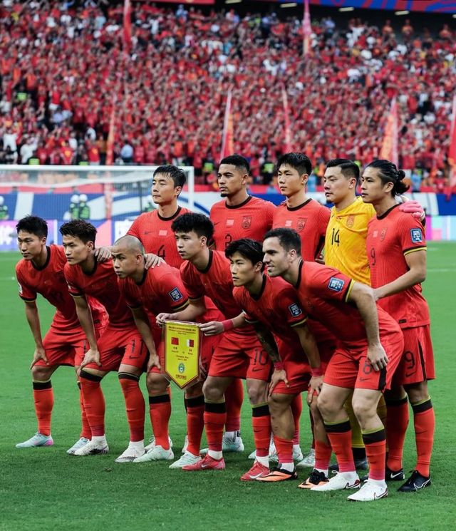 중국축구대표팀. 사진출처｜소후닷컴