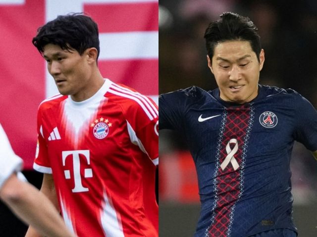 바이에른 뮌헨 김민재(왼쪽)와 PSG 이강인이 UCL 무대에서 또 한 번의 코리안더비를 치를 수도 있다. 사진출처｜바이에른 뮌헨, PSG 페이스북