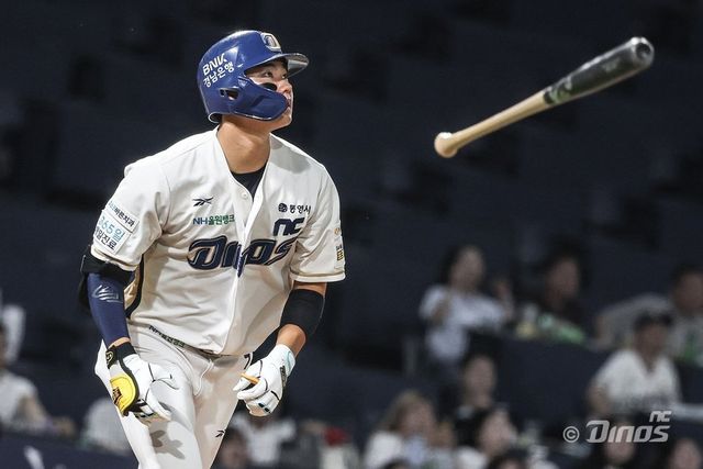 NC 김주원은 2025시즌 최고의 한 해를 보냈다. 특히 공격과 주루에서 성장하며 MLB 진출에 대한 꿈을 키웠다. 사진제공｜NC 다이노스