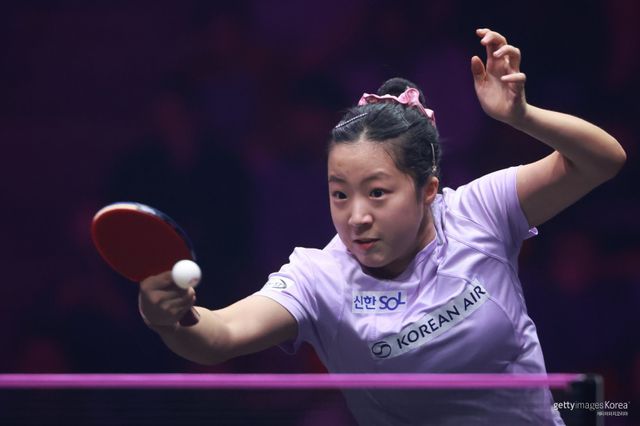 신유빈. 사진=게티이미지코리아