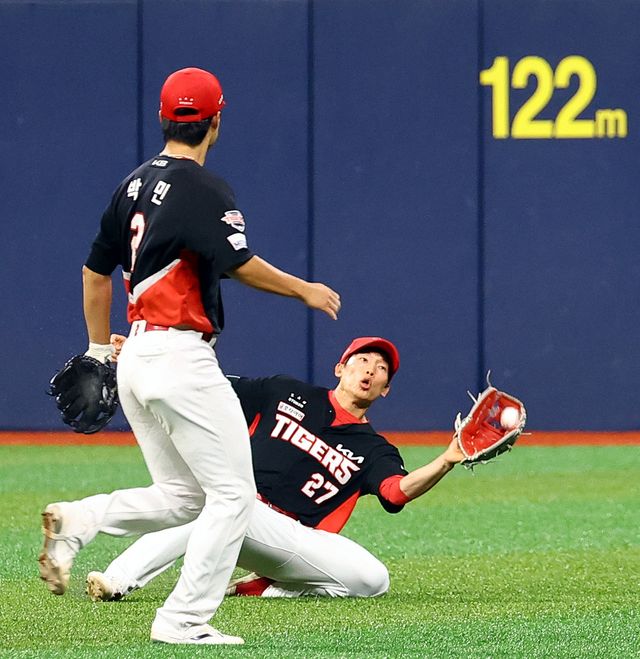 KIA 김호령. 뉴시스