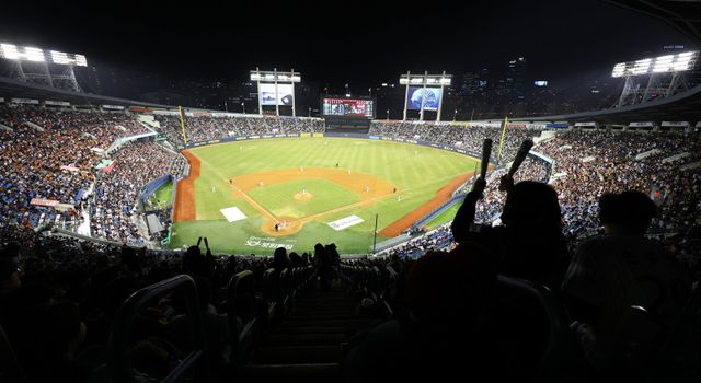 잠실구장 전경. 뉴시스