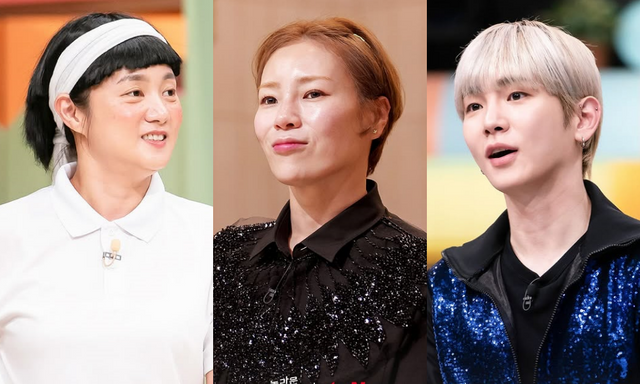 방송인 박나래, 유튜버 입짧은햇님, 샤이니 키(왼쪽부터). 사진｜‘놀라운 토요일’ 공식 SNS 캡처