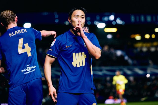 백승호는 2일(한국시간) 세인트 앤드류스 스타디움에서 열린 왓포드와&nbsp;2025~2026시즌 잉글랜드 챔피언십(2부) 18라운드 홈경기에서 전반 31분 선제골을 넣으며&nbsp;2-1 승리에 앞장섰다. 사진출처｜버밍엄 페이스북