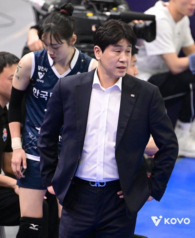 김종민 한국도로공사 감독. 사진제공｜KOVO