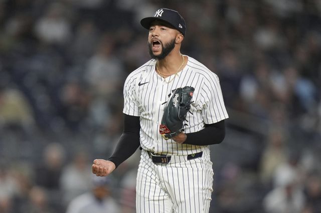 메츠는 리그 최고의 구원투수 데빈 윌리엄스를 영입해 탄탄한 불펜진을 구축하려 한다. 사진은 2025시즌 양키스서 활약한 윌리엄스. AP뉴시스