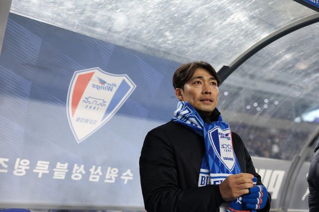 변성환 수원 감독은 3일 제주와 승강 PO 1차전 홈경기에서 패한 뒤 골 결정력을 강화해야 승격할 수 있다고 돌아봤다. 사진제공│한국프로축구연맹