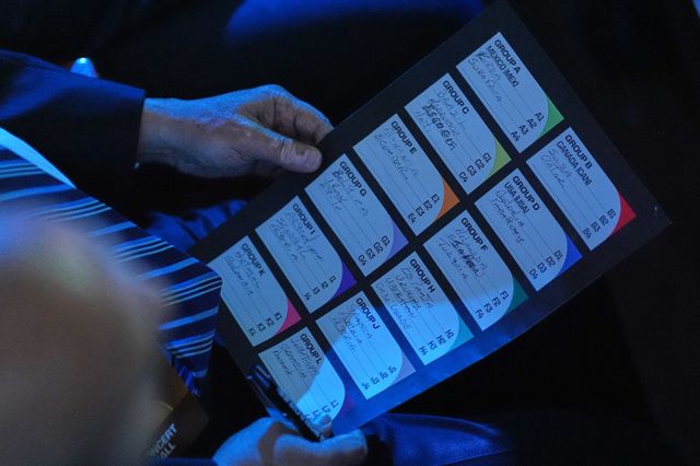 한국은 6일(한국시간) 미국 워싱턴DC 케네디센터에서 진행된 2026북중미월드컵 조추첨식을 통해 A조에 배치됐다. 멕시코, 남아공, 유럽 지역예선 PO 승자와 32강 토너먼트 진출을 놓고 다투게 됐다. 워싱턴｜AP뉴시스