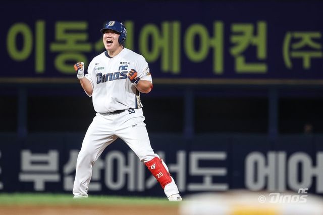 NC 이우성은 2025시즌 막바지 타격감을 되찾았다. 그는 흐름을 이어 다음 시즌 타선의 중심축이 되리라 다짐했다. 사진제공｜NC 다이노스
