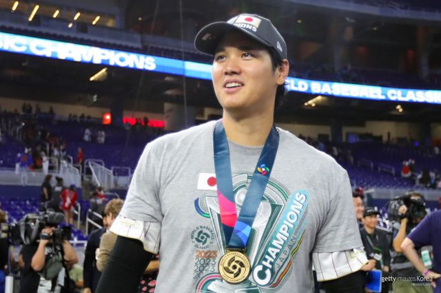 2023 WBC 출전 당시의 오타니 쇼헤이. 사진=게티이미지코리아