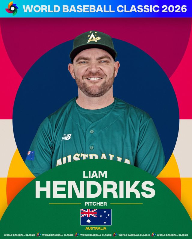 리암 헨드릭스. 사진=월드베이스볼클래식 공식 SNS