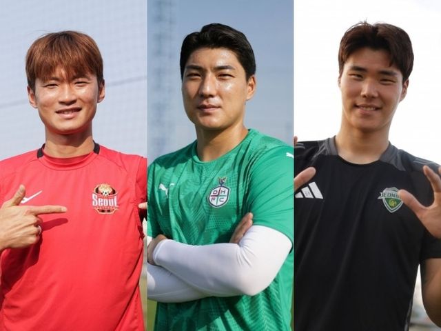 K리그가 겨울잠에서 깨어난다. 역대 가장 빠른 시즌 개막을 앞두고 각 팀들은 치열한 전력보강에 나섰다. 서울 김진수, 대전하나시티즌 주민규, 전북 현대 송범근 등은 겨울이적시장을 통해 유니폼을 갈아입고 희망의 2025시즌을 준비하고 있다. 사진제공｜한국프로축구연맹