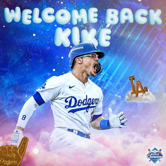 키케 에르난데스. 사진=LA 다저스 SNS