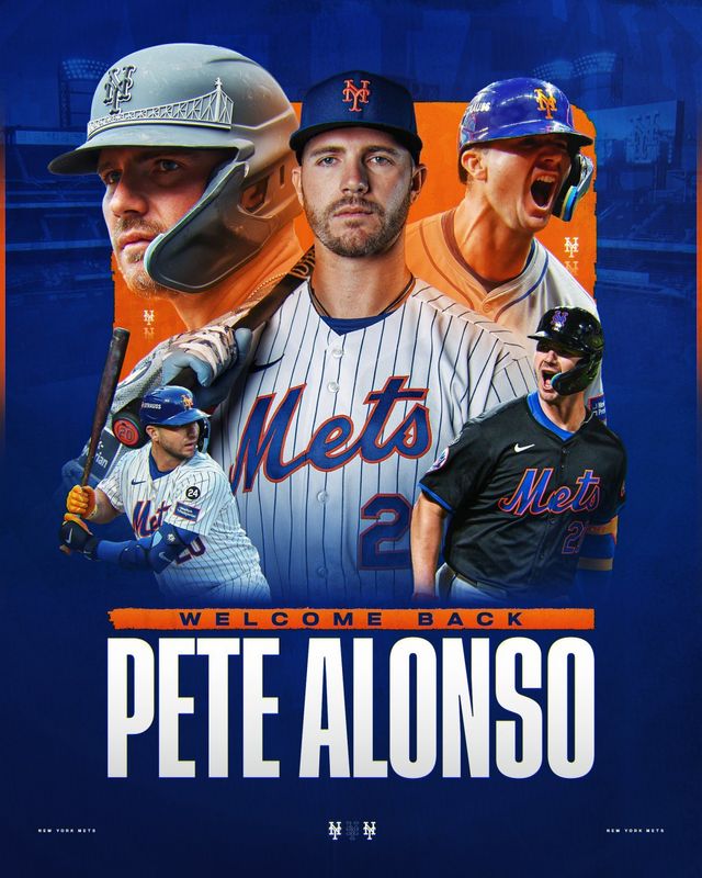 피트 알론소. 사진=뉴욕 메츠 SNS