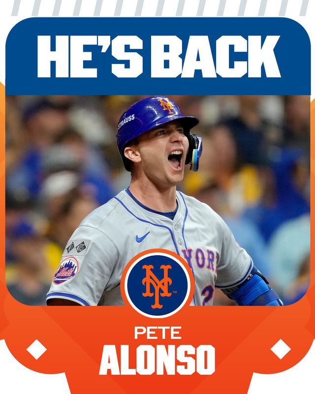 피트 알론소. 사진=메이저리그 공식 SNS