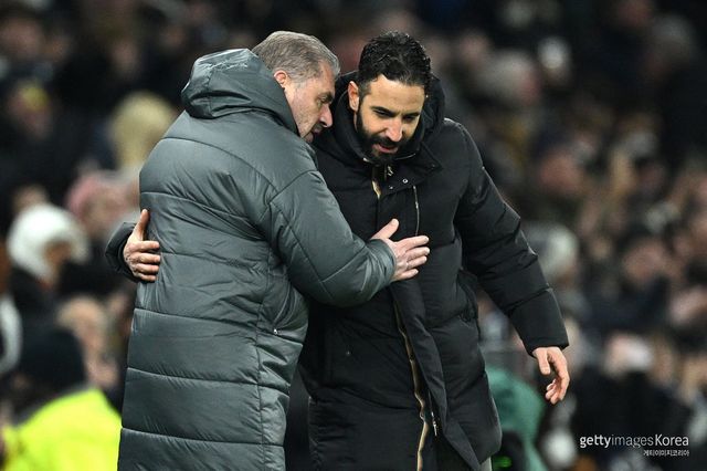 엔제 포스테코글루-루벤 아모림 감독. 사진=게티이미지코리아