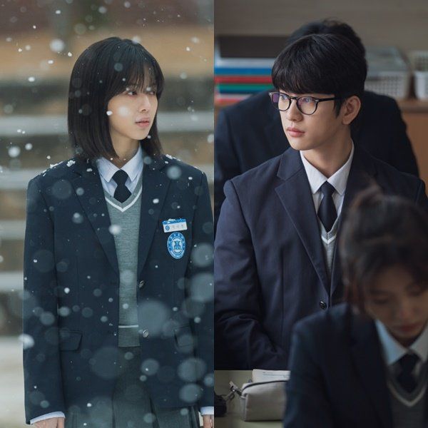 배우 노정의와 박진영(왼쪽부터)이 주연한 채널A 새 토일드라마 ‘마녀’가 화제몰이를 시작했다. 사진제공|채널A