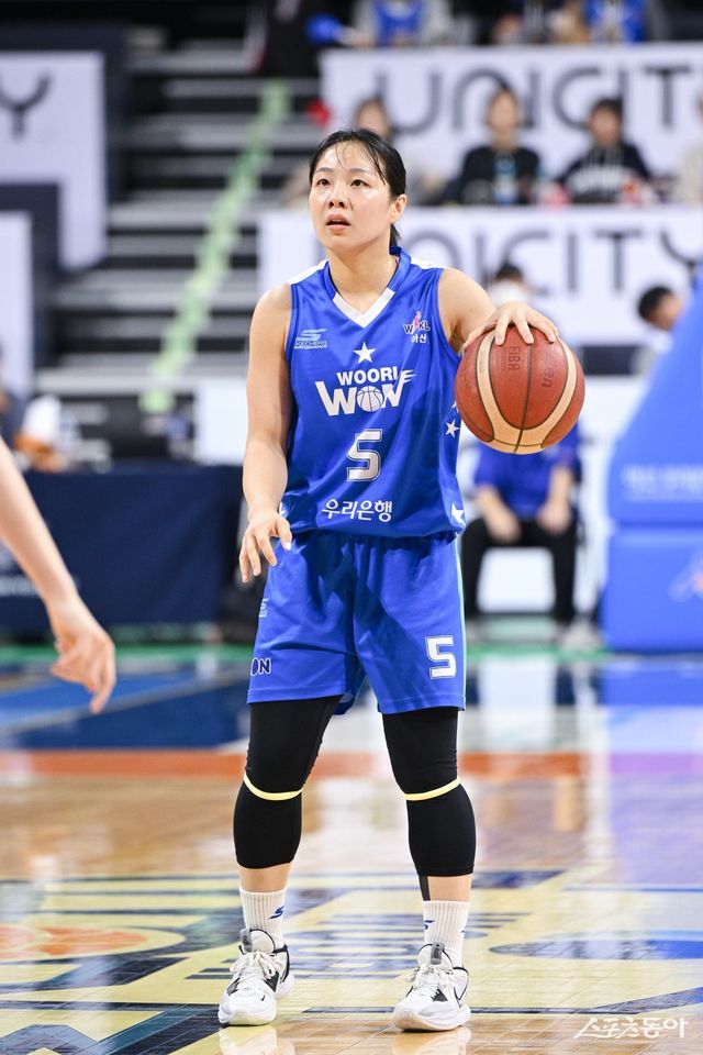 우리은행 심성영. 사진제공｜WKBL