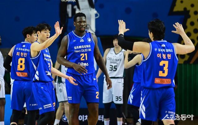 서울 삼성 선수들. 스포츠동아DB