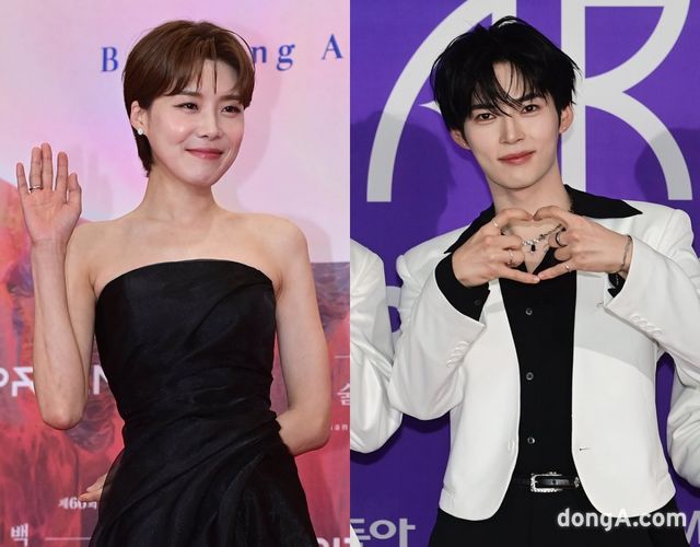 장도연(왼쪽), 성한빈. 스포츠동아DB