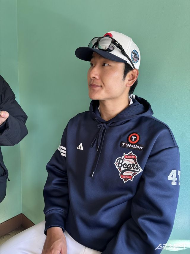 두산 곽빈. 미야자키(일본)｜강산 기자