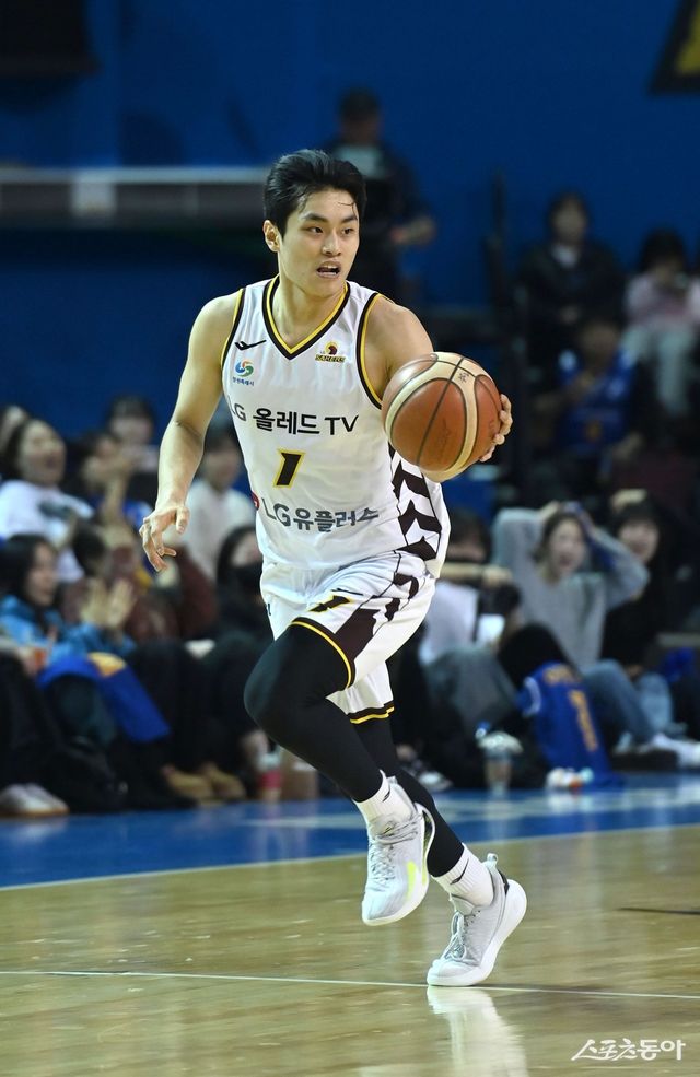 LG 유기상. 사진제공｜KBL