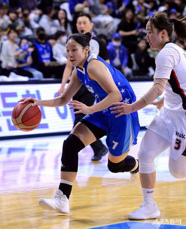 우리은행 이민지(왼쪽). 스포츠동아DB