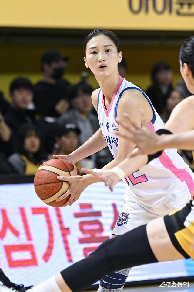 삼성생명 윤예빈. 사진제공｜WKBL