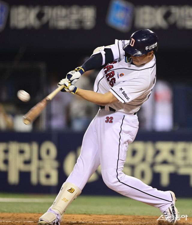 두산 김재환. 스포츠동아 DB