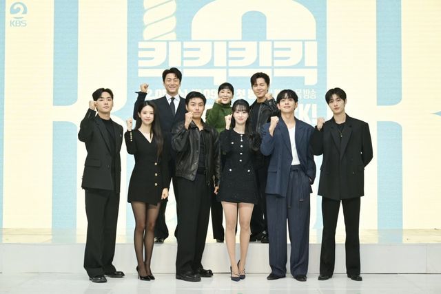 새 드라마 ‘킥킥킥킥’의 주연 배우들. 사진제공|KBS