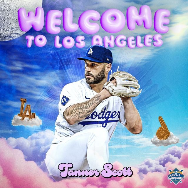 태너 스캇. 사진=LA 다저스 SNS