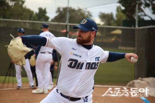 로건 앨런. 사진제공｜NC 다이노스