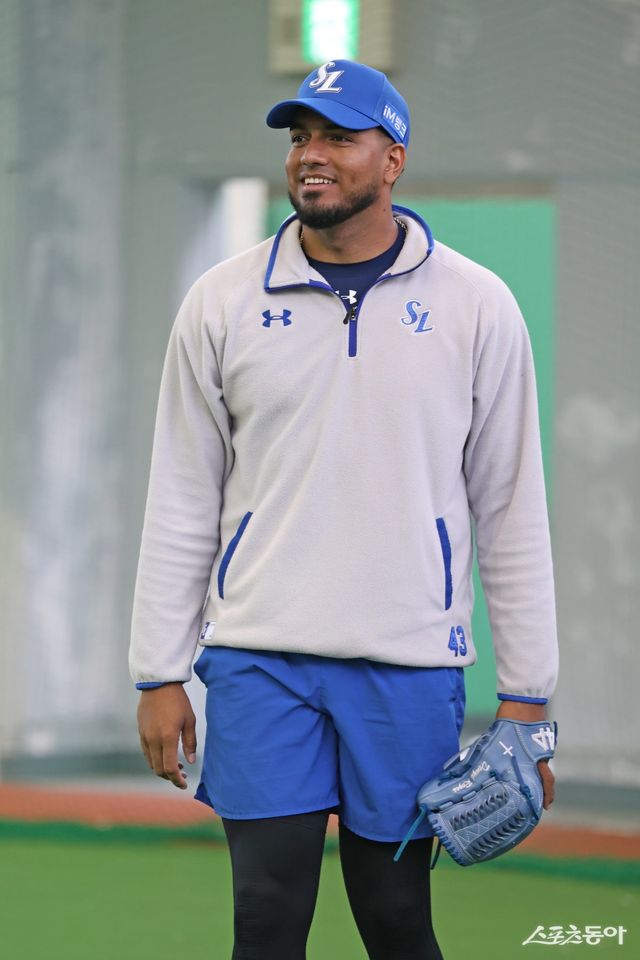 레예스. 사진제공｜삼성 라이온즈