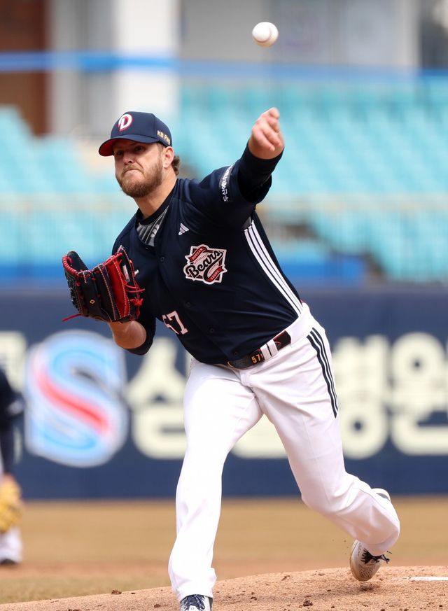 두산 콜 어빈. 대구｜뉴시스