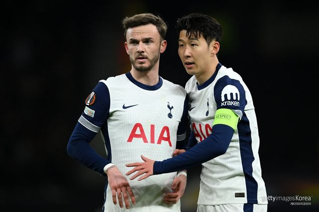 제임스 매디슨-손흥민. 사진=게티이미지코리아