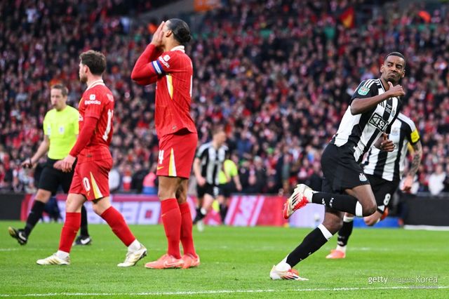 실점하는 리버풀. 사진=게티이미지코리아