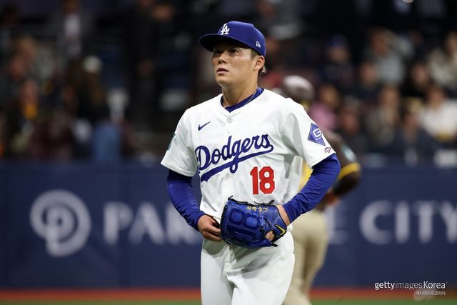 2024 서울시리즈 당시의 야마모토 요시노부. 사진=게티이미지코리아