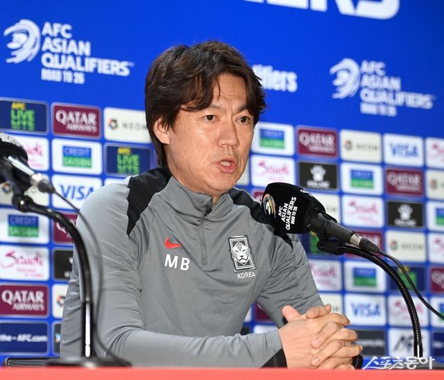 홍명보 한국 축구대표팀 감독. 스포츠동아DB
