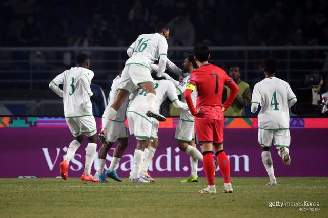 오만의 동점골. 사진=게티이미지코리아