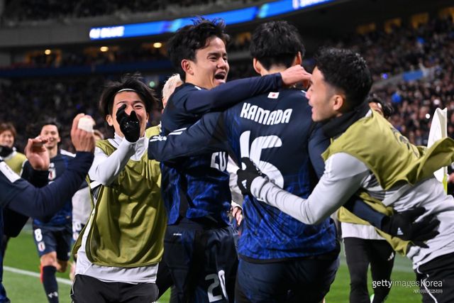 일본 축구대표팀. 사진=게티이미지코리아