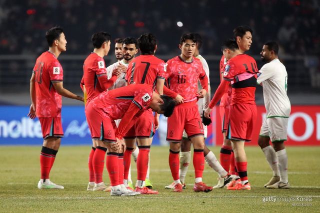 한국 축구대표팀. 사진=게티이미지코리아