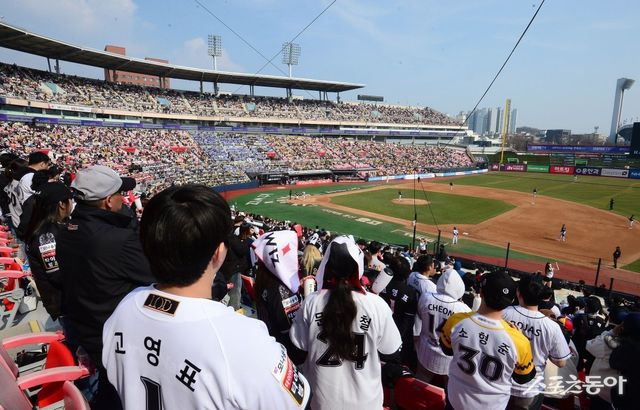 2025 한국 프로야구 시범경기의 한 장면. 스포츠동아DB