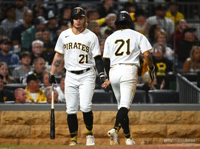 잭 스윈스키-배지환. 사진=게티이미지코리아