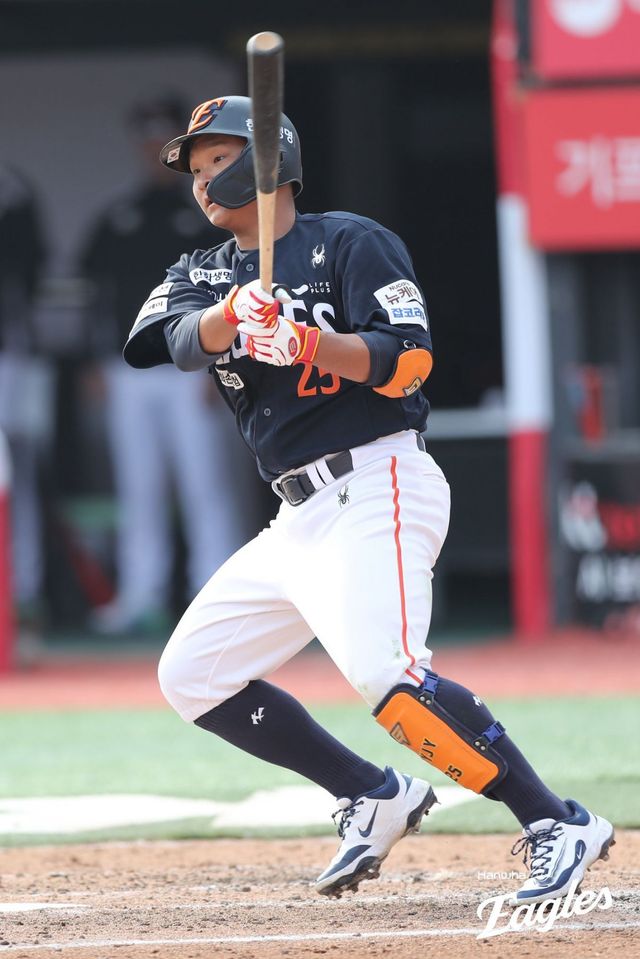 한화 김태연. 사진제공 ｜ 한화 이글스