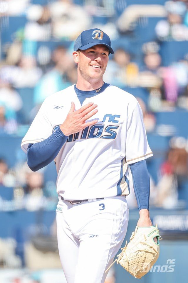 NC 라일리 톰슨. 사진제공｜NC 다이노스