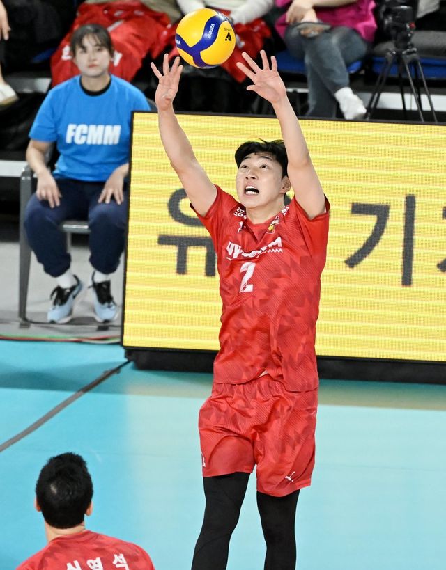 한국전력의 올 시즌 가장 큰 수확은 3년차 세터 김주영의 주전 안착이다. 사진제공｜KOVO