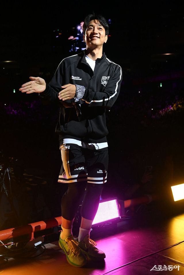 ‘2024-2025 KCC 프로농구 올스타전’에 참석한 KT 허훈. 스포츠동아DB