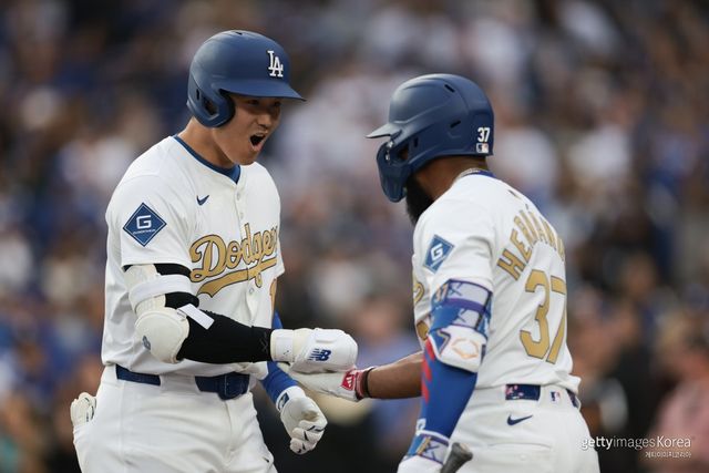 오타니 쇼헤이-테오스카 에르난데스. 사진=게티이미지코리아