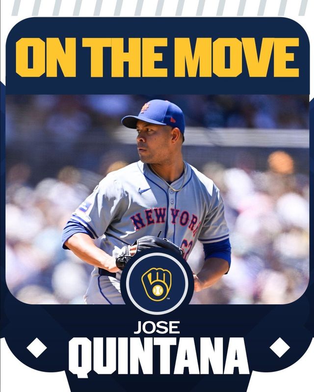 호세 퀸타나. 사진=메이저리그 공식 SNS